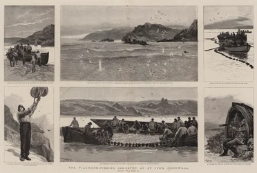 De Pilchard-visserijindustrie in St Ive